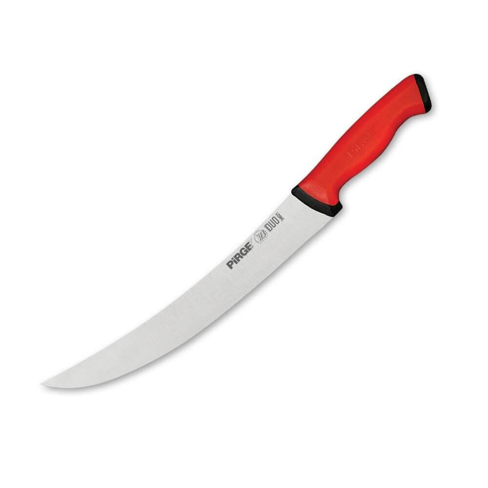 چاقوی شمشیری(چاقوی استیک) برند پیرگه اصل ترکیه 21 سانتی متر (سایز 8) سری Pirge Duo 34621 قرمز رنگ