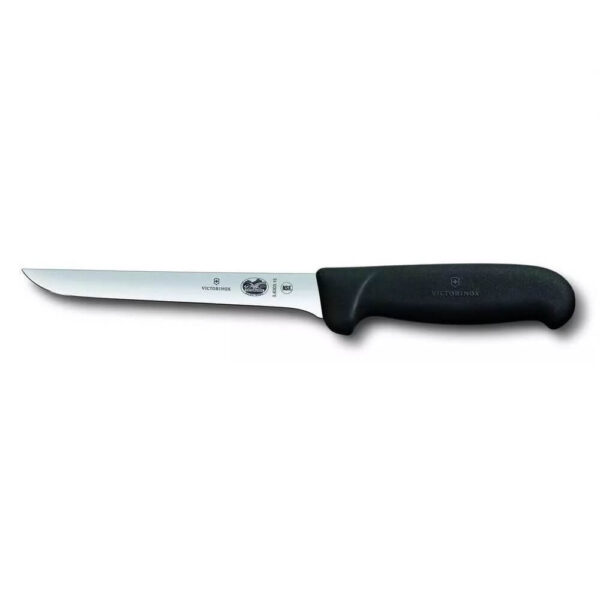 چاقوی بی خصی و فیله برند ویکتورینوکس اصل سوئیس 15 سانتی متری (سایز6) مدل 5.6303.15 مشکی رنگ