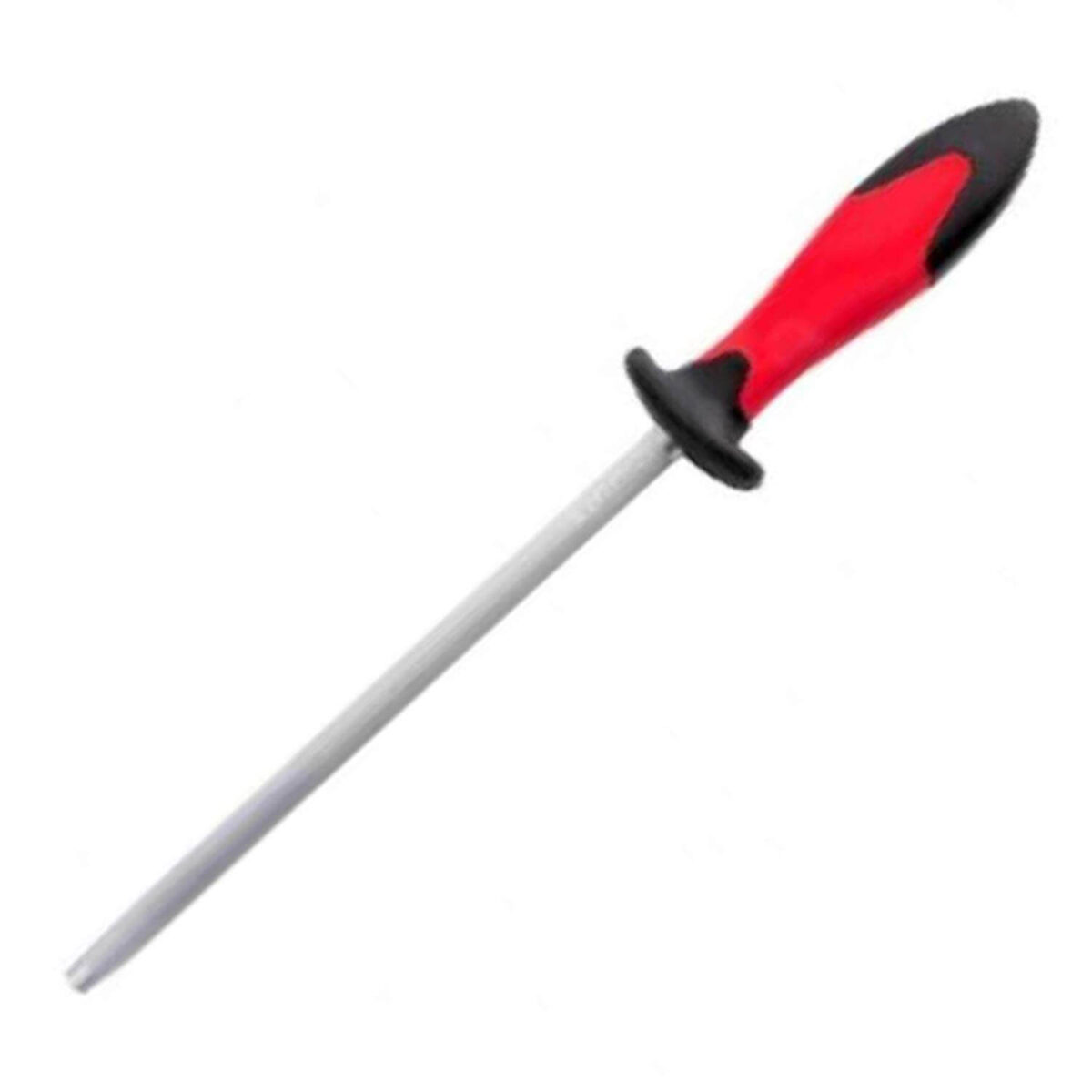 چاقو تیز کن (مصقل) گرد (قلمی) برند فیشر اصل فرانسه 20 سانتی متری مدل S1130R قرمز رنگ