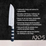 چاقوی سرآشپز سانتوکو سری 1905 برند افدیک اصل آلمان 18 سانتی ( سایز 7 ) مدل 81942182