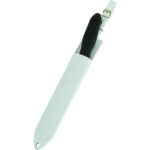 غلاف چاقو تکی کشتارگاه پلاستیکی برند افدیک اصل آلمان مدل 9012900 سفید رنگ